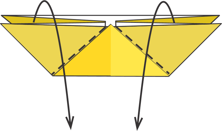 Fold Down the Top Corners