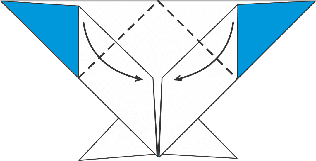 Fold Down the Top Corners