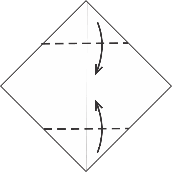 Fold the Top and Bottom In
