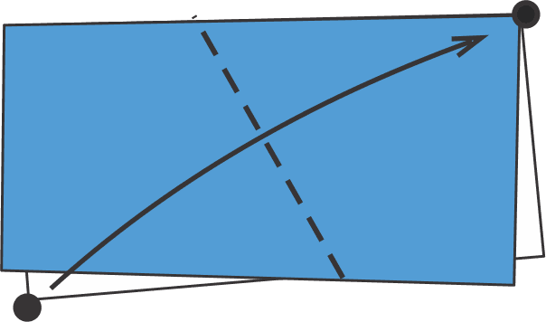 Fold the Left Corner Up