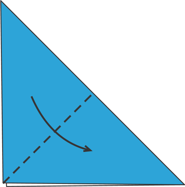 Fold the Triangle in Half