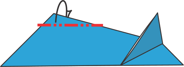 Fold the Back Fin