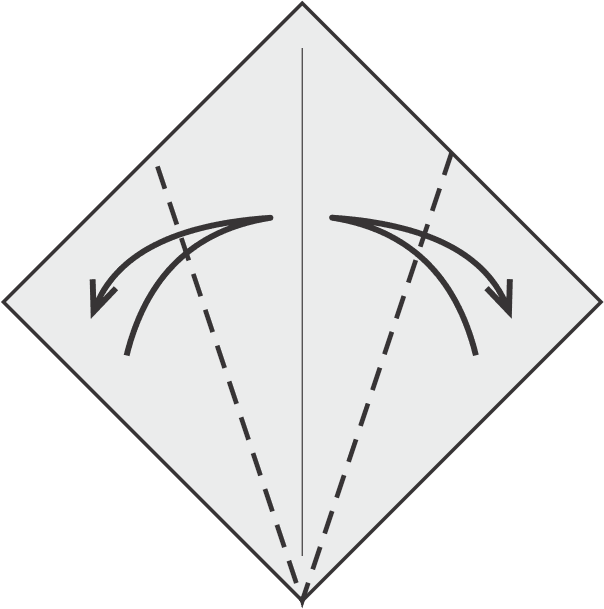Fold and Unfold to Create Side Creases