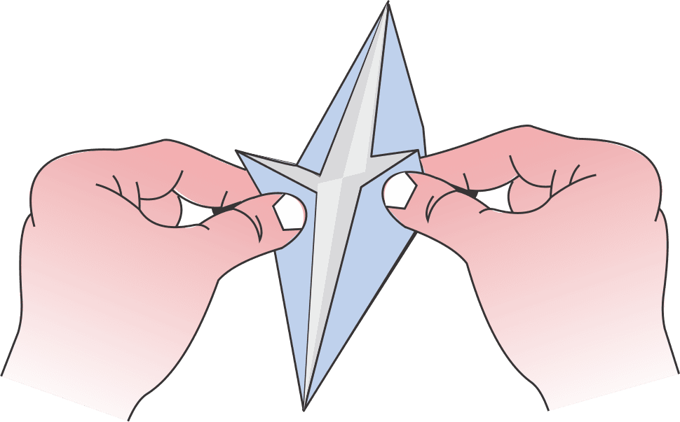 Fold Both Sides In at the Same Time