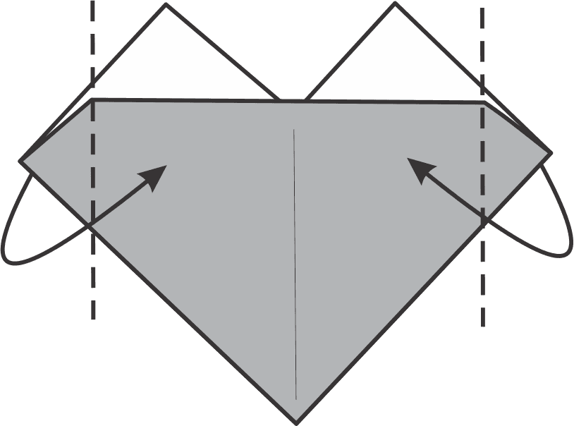 Fold the Side Points Inward