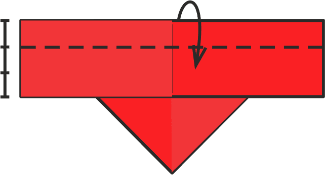 Fold the Top Edge Down
