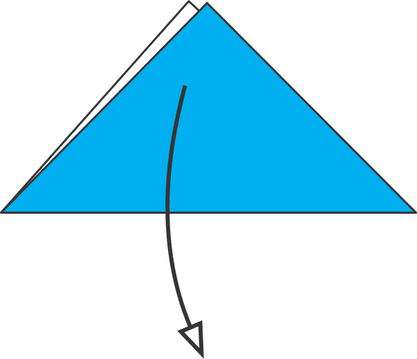 Fold the Top Layer Downward