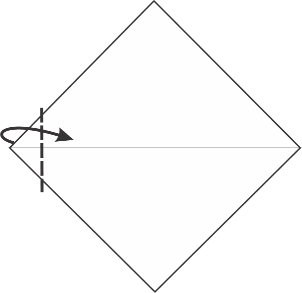 Fold the Left Corner Inward