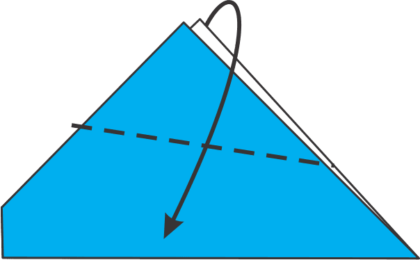 Fold the Top Triangle Down