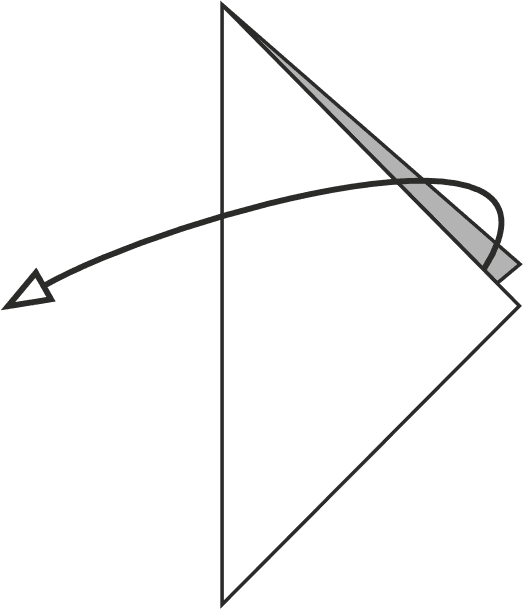 Fold the Right Side Over to the Left