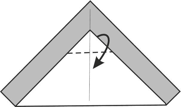 Fold the Top Tip Down