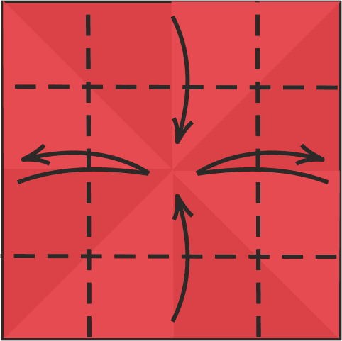 Fold the Sides, Then the Top and Bottom