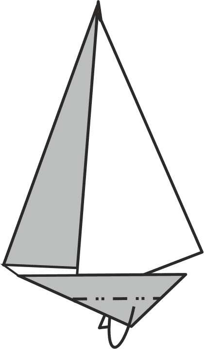 Fold the Bottom Edge Upward Behind the Model