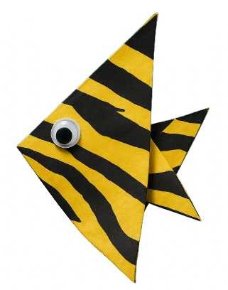 Decora tu pez ángel