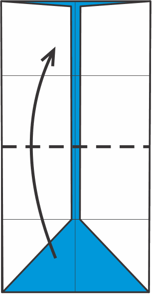 Fold the Bottom Point Up to the Top