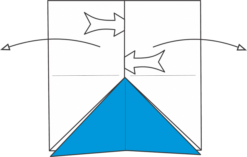Open the Side Flaps Outward