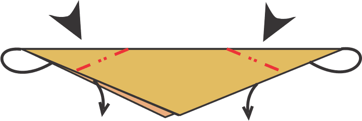 Fold Down the Legs from the Inside
