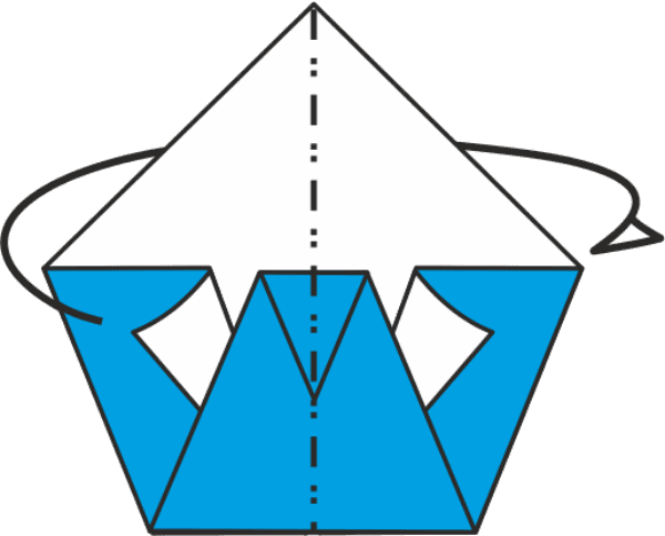 Fold in Half Vertically