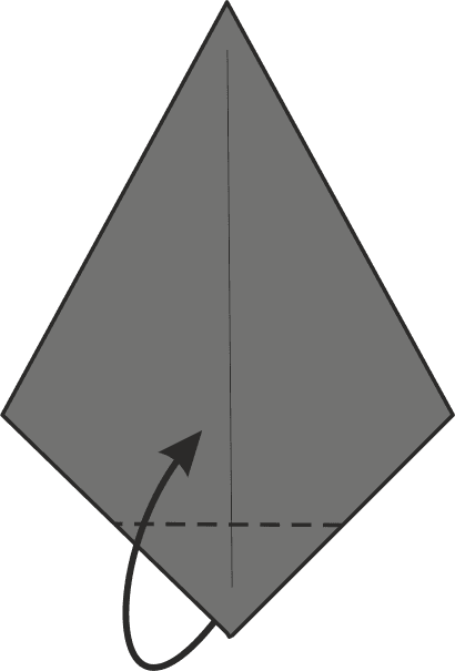 Fold Bottom Corner Up