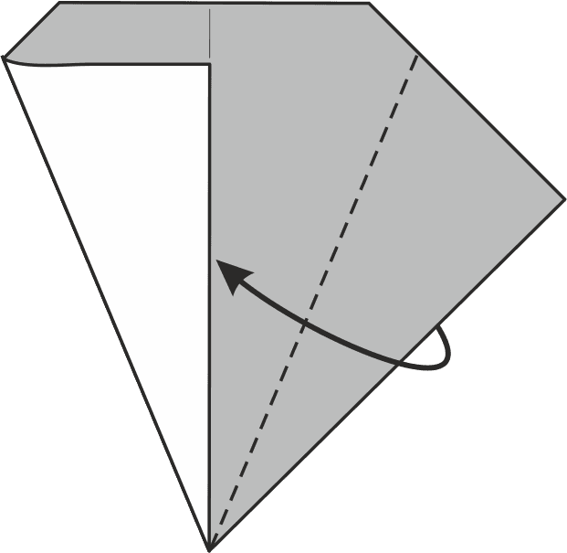 Fold the Right Corner to the Center